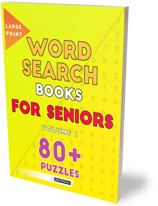 Word Search Books For Seniors - Volume 1