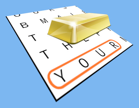 Word Search - Gold